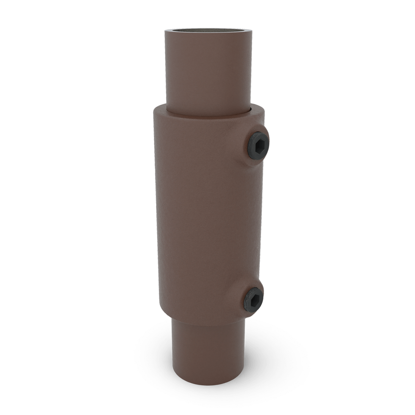Buiskoppeling Koppelstuk - vintage bruin-B / 26,9 mm